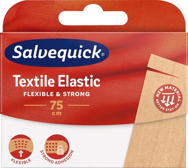Bilde: © Salvequick / Oda Salvequick Plaster Textile Elastic