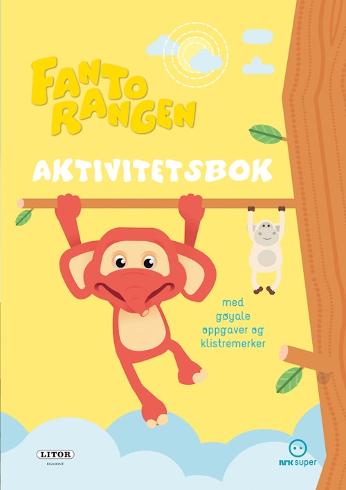 Bilde: © ARK / Oda ARK Fantorangen Aktivitetsbok Med klistremerker