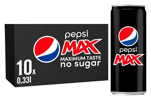 Pepsi Max Pepsi Max 10 x 0,33l