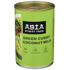 Grønn curry kokosmelk, ferdig smakssatt kokosmelk