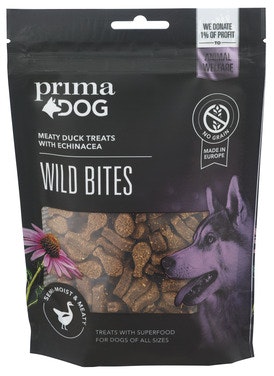 Bilde: © PrimaDog / Oda PrimaDog Wild Bites med and