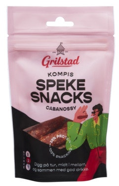 Bilde: © Grilstad / Oda Grilstad Kompis Spekesnacks Cabanossy