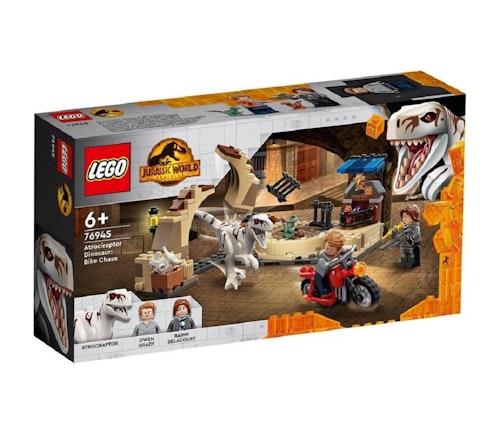 Sprell LEGO Jurassic World Motorsykkeljakt