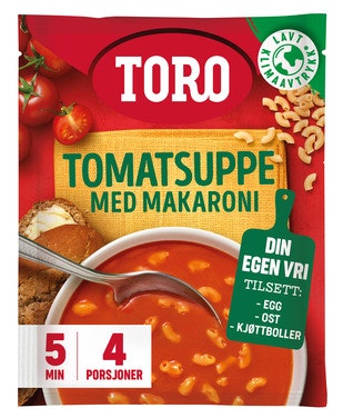 Toro Tomatsuppe med Makaroni 119 g