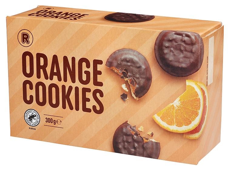R Orange Cookies