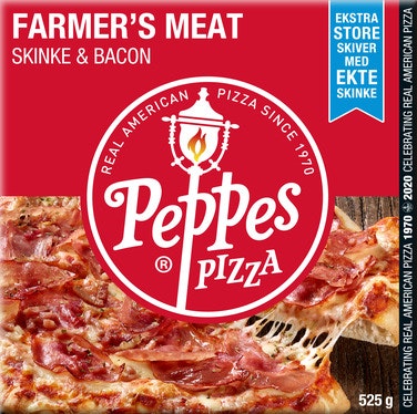 Bilde: © Peppes Pizza / Oda Peppes Pizza Farmer's Meat Skinke & bacon