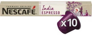 Bilde: © Nescafé / Oda Nescafé Nescafe India kapsler Farmers origins
