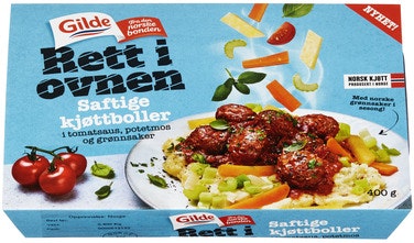 Bilde: © Gilde / Oda Gilde Kjøttboller Med Tomatsaus 400 g