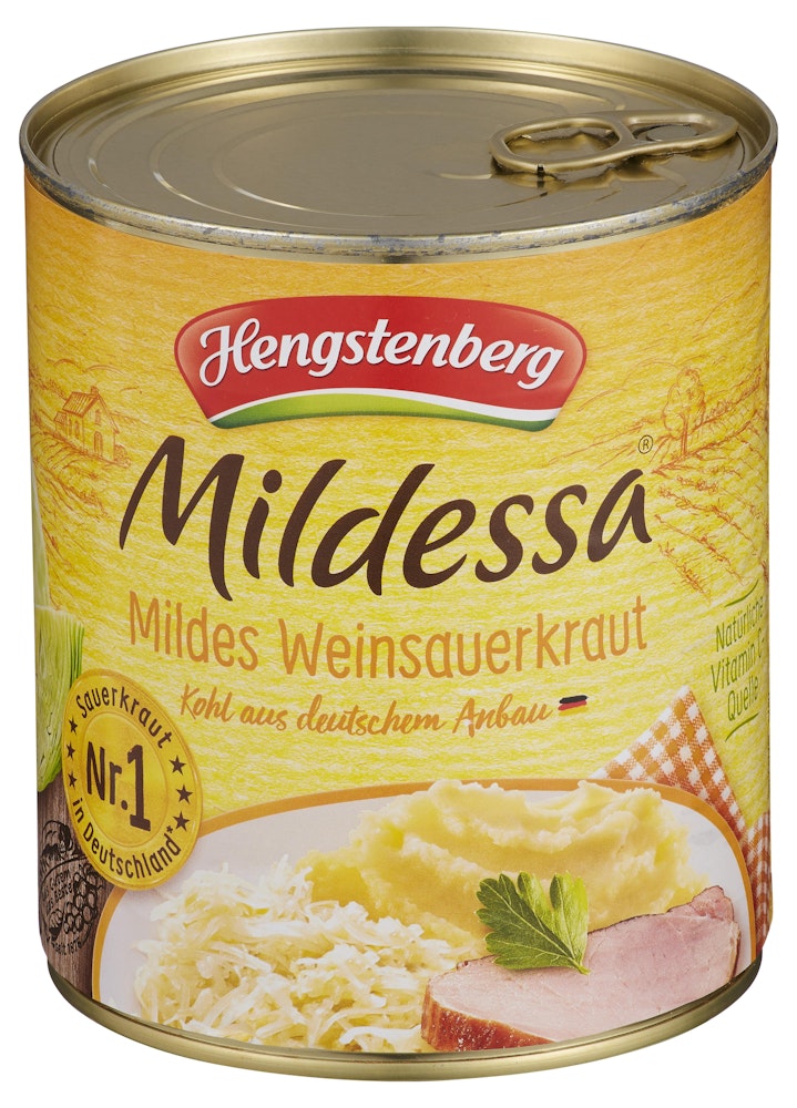 Tysk Surkål Sauerkraut, 870 g