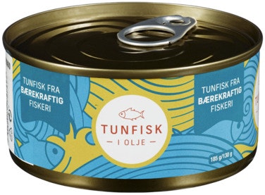 REMA 1000 Tunfisk i Solsikkeolje 185 g
