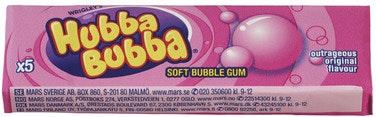 Bilde: © Hubba Bubba / Oda Hubba Bubba Hubba Bubba Original