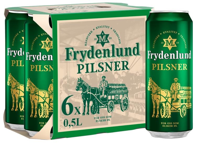 Frydenlund Pilsner 6x0,5l