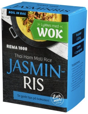 Bilde: © REMA 1000 / Oda REMA 1000 Jasminris 8x125g, Boil-in-bag
