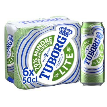 Bilde: © Tuborg / Oda Tuborg Tuborg Lite 6 x 0,5l