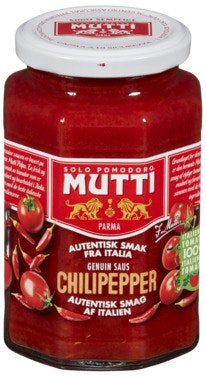 Bilde: © Mutti / Oda Mutti Pastasaus med Chilipepper