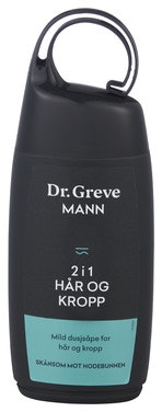 Bilde: © Dr. Greve / Oda Dr. Greve Dusjgele Mann 2i1 Hår og Kropp