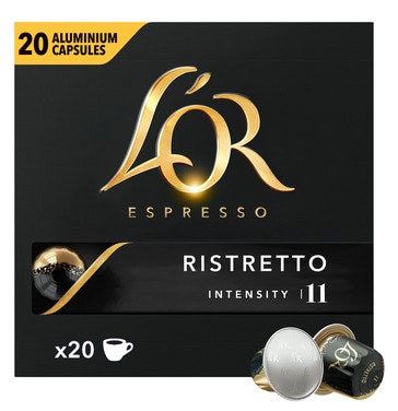 L'Or L'OR Espresso Ristretto  Aluminium Kaffekapsler Intensitet 11