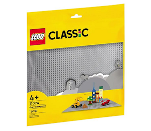 Sprell LEGO Classic Grå basisplate