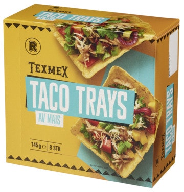 Bilde: © REMA 1000 / Oda REMA 1000 Taco Trays 8 stk