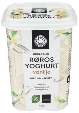 Bilde: © Rørosmeieriet / Oda Rørosmeieriet Økologisk Vanilje Yoghurt