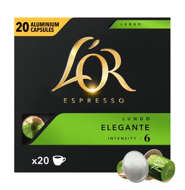 Bilde: © L'Or / Oda L'Or L'Or Lungo Elegante Intensitet 6