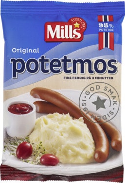 Bilde: © Mills / Oda Mills Potetmos Vanlig 90 g