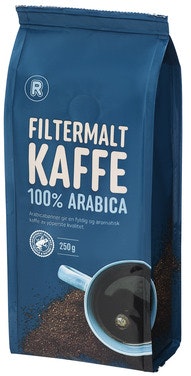 Bilde: © REMA 1000 / Oda REMA 1000 Filtermalt Kaffe 100% Arabica