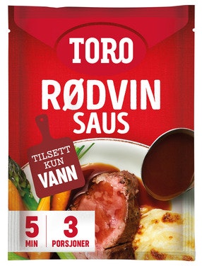 Bilde: © Toro / Oda Toro Rødvinsaus Original