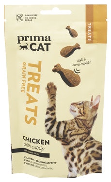 PrimaCat Soft snacks med kattemynte