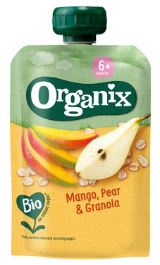 Semper Mango, Pære & Granola Fra 6 mnd, Økologisk