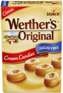 Werthers Werthers Original Drops Sukkerfri, 42 g
