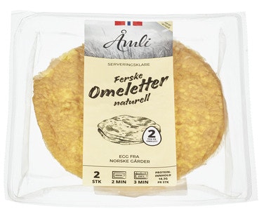 Bilde: © Åmli / Oda Åmli Omelett Ferdigstekt