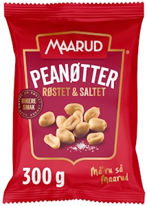 Maarud Peanøtter Røstet & Saltet