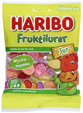Bilde: © Haribo / Oda Haribo Fruktilurer Sur