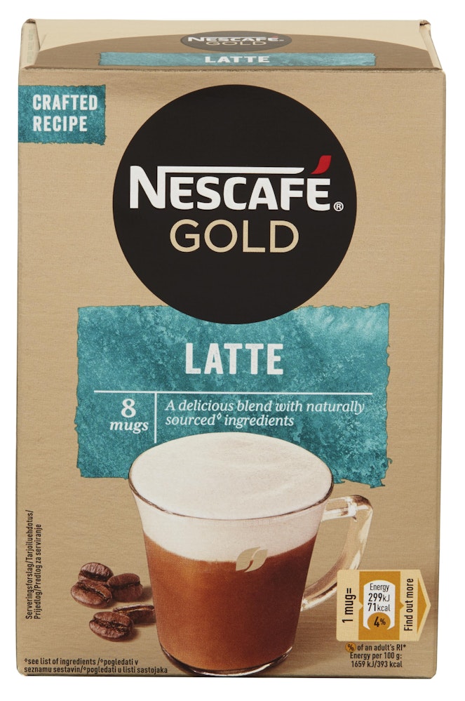 Nescafé Gold Latte 8 stk