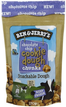 Bilde: © Ben & Jerry's / Oda Ben & Jerry's Chocolate Chip Cookie Dough Chunks 1 stk