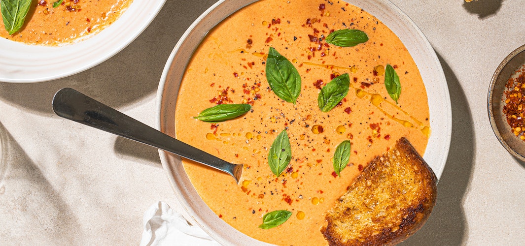 Spicy one pot tomatsuppe