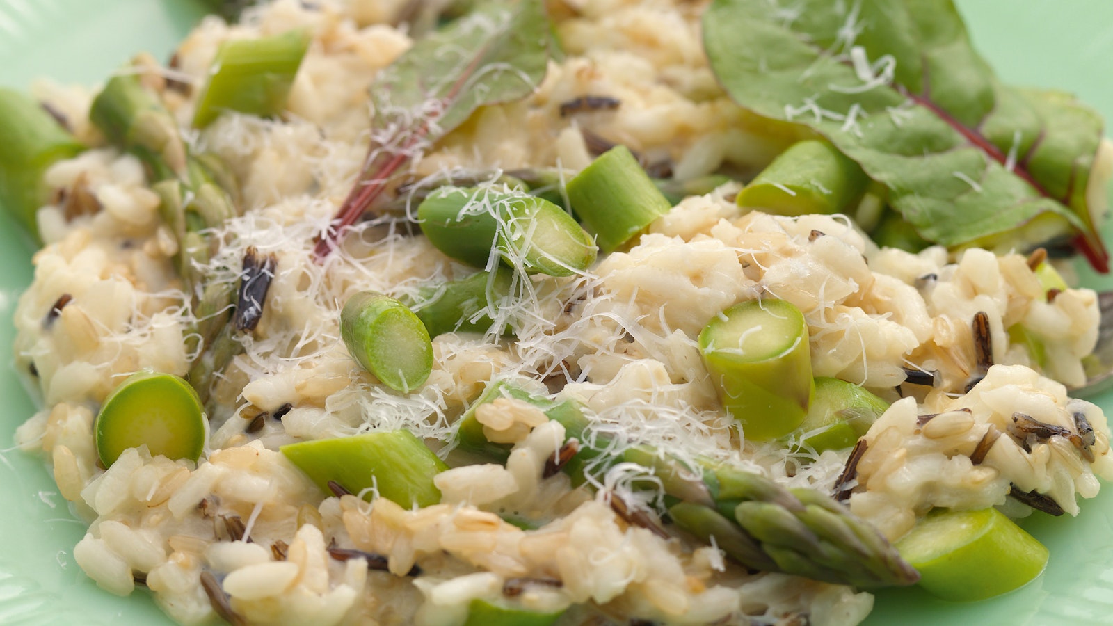 Risotto med asparges