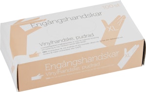 Fixa Engångshanske Vinyl XL 100-p Fixa
