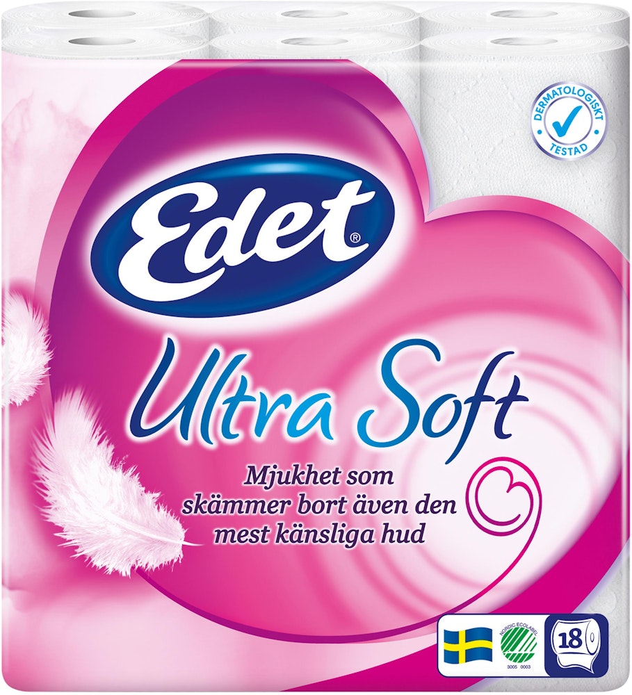 Edet Toalettpapper Ultra Soft 18-p Edet