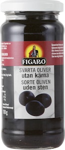 Figaro Oliver Svarta Utan Kärnor 240g Figaro