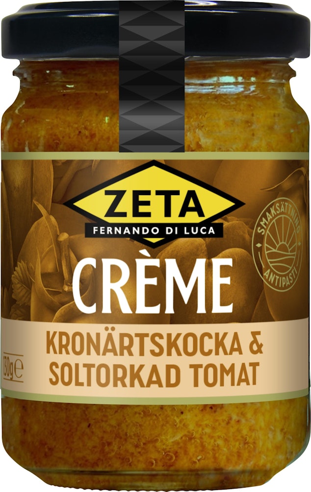 Zeta Creme Kronärtskocka & Tomat 130g Zeta