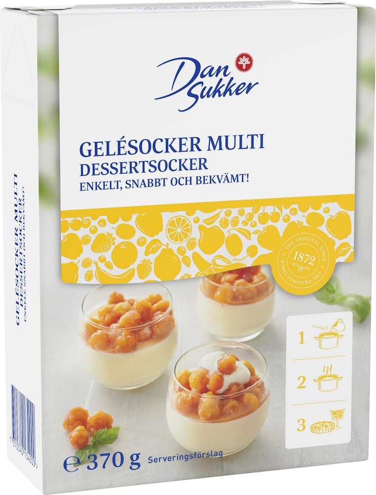 Dan Sukker Gelésocker Multi 370g Dansukker