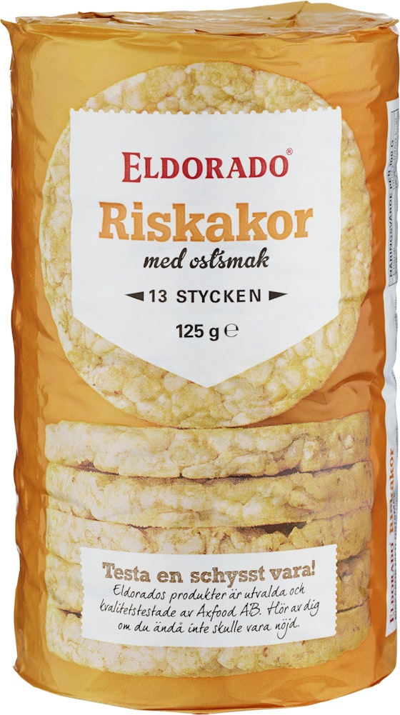 Eldorado Riskakor Ost 125g Eldorado