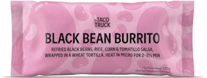 El Taco Truck Black Bean Burrito Vegansk Fryst 170g El Taco Truck