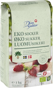 Dan Sukker Strösocker EKO/KRAV 1kg Dan Sukker