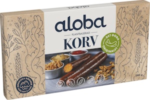 Aloba Korv Plantbaserad Fryst 240g Aloba
