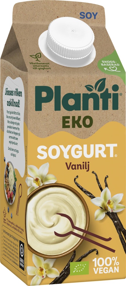 Planti Soygurt Vanilj 1,9% EKO Planti