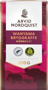 Arvid Nordquist Kaffe Brygg Classic Wanyama Mörkrost 500g Arvid Nordquist