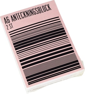 Anteckningsblock A6 2-P